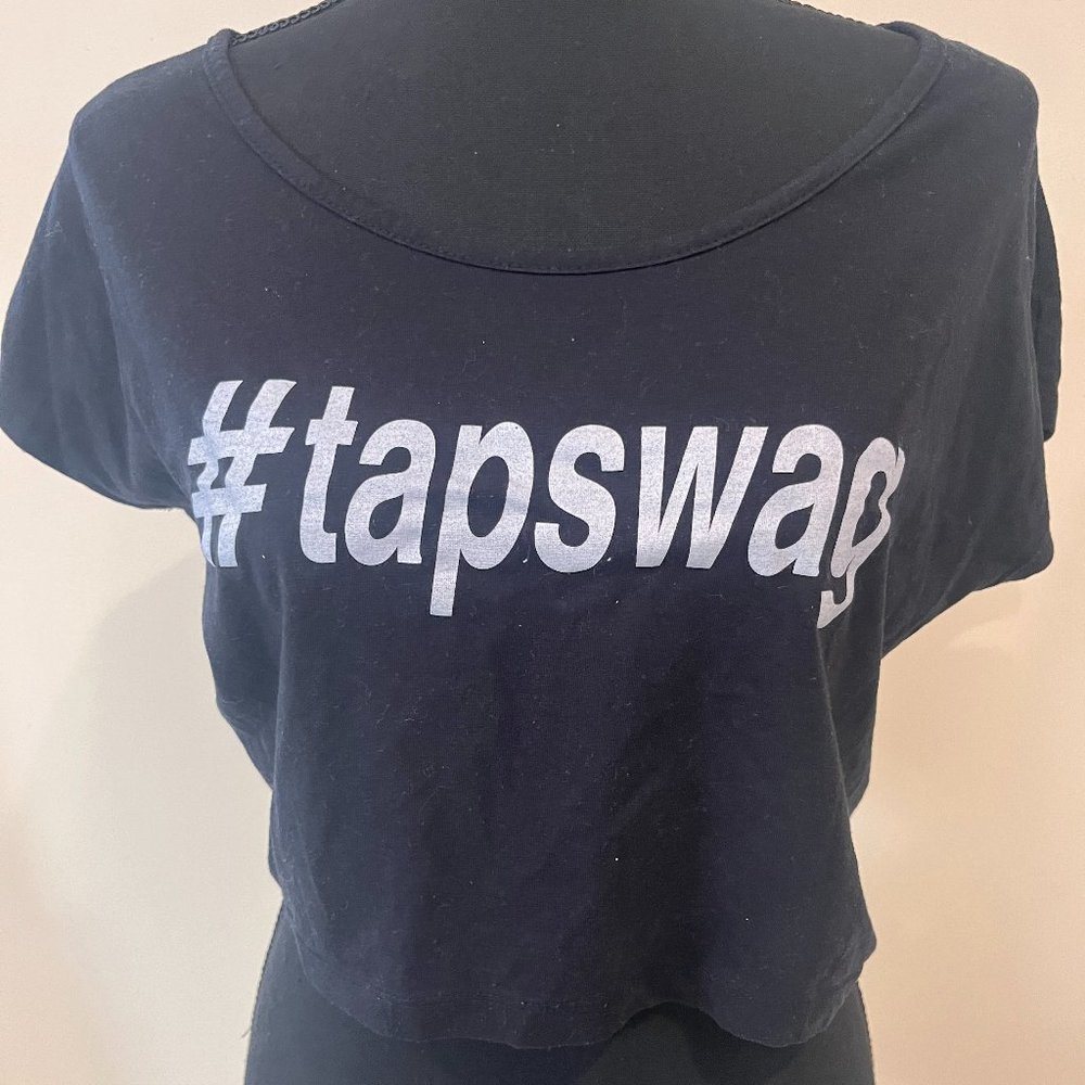 "Tap Swag" Black Dance shirt
